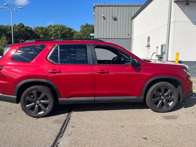 Used 2025 Radiant Red Metallic II Honda Sport image 2