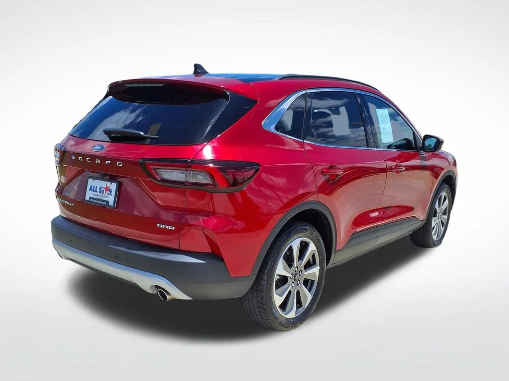 Used 2025 Red Ford Platinum image 9