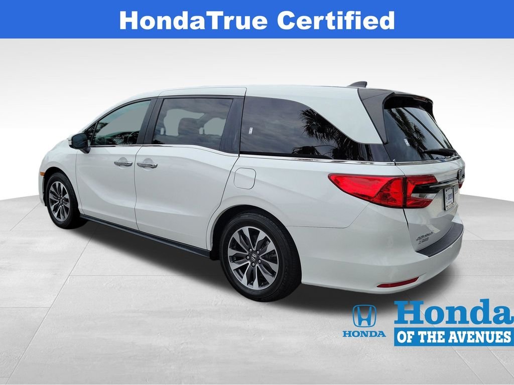 Certified Used 2021 Platinum White Pearl Honda EX-L image 4