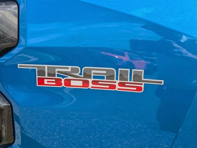 Used 2024 Glacier Blue Metallic Chevrolet Trail Boss image 12