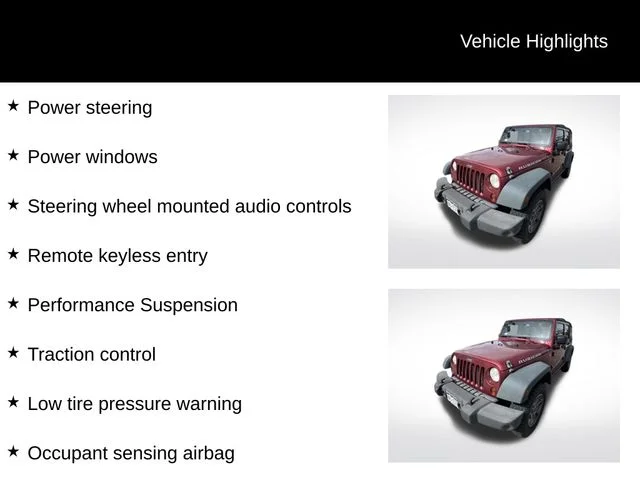 Used 2013 Red Jeep Unlimited Rubicon image 12