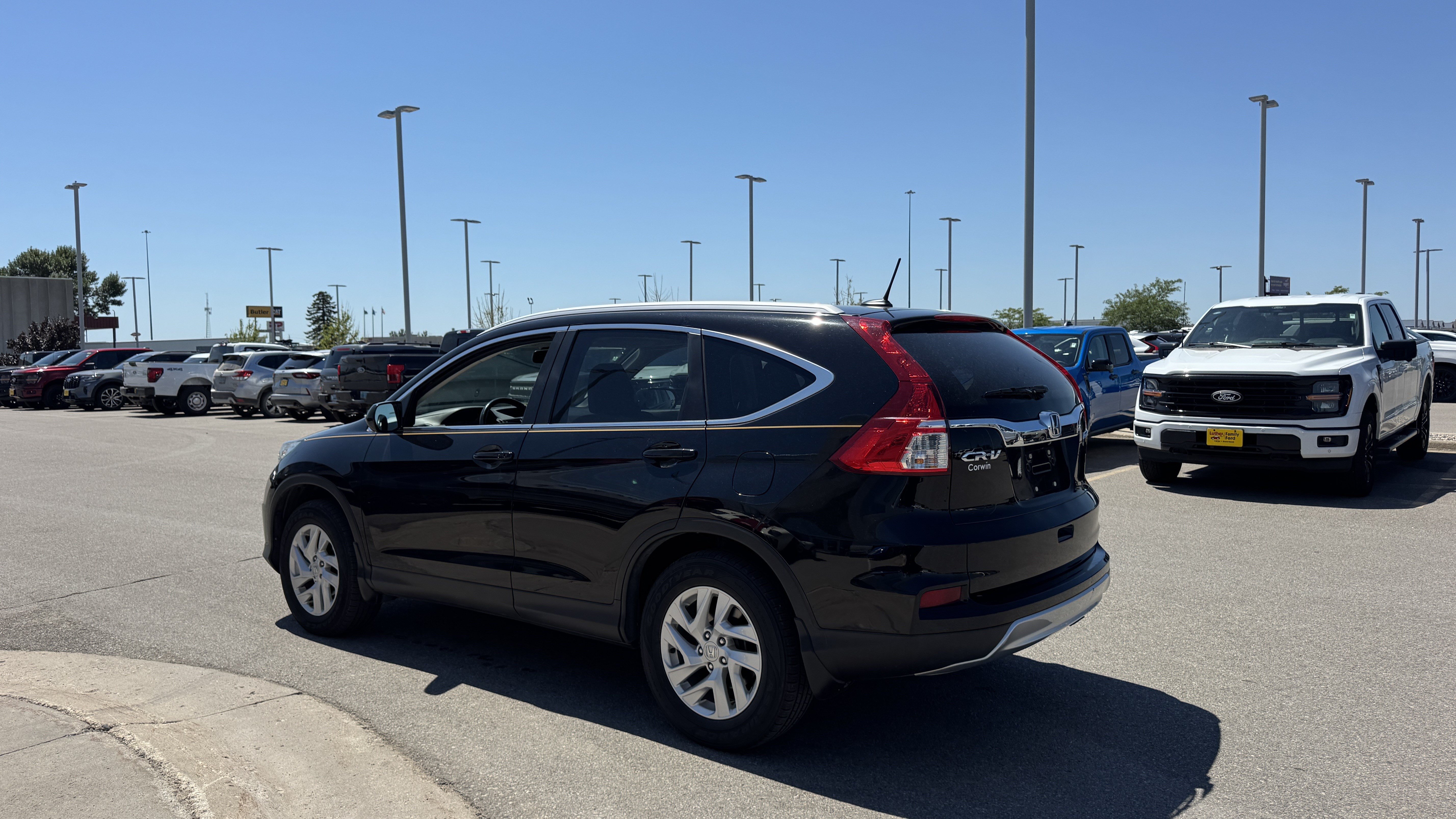 Used 2016 Crystal Black Pearl Honda EX-L image 3