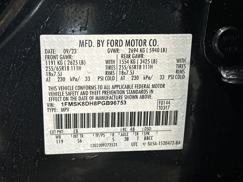 Used 2023 Blue Ford XLT image 24