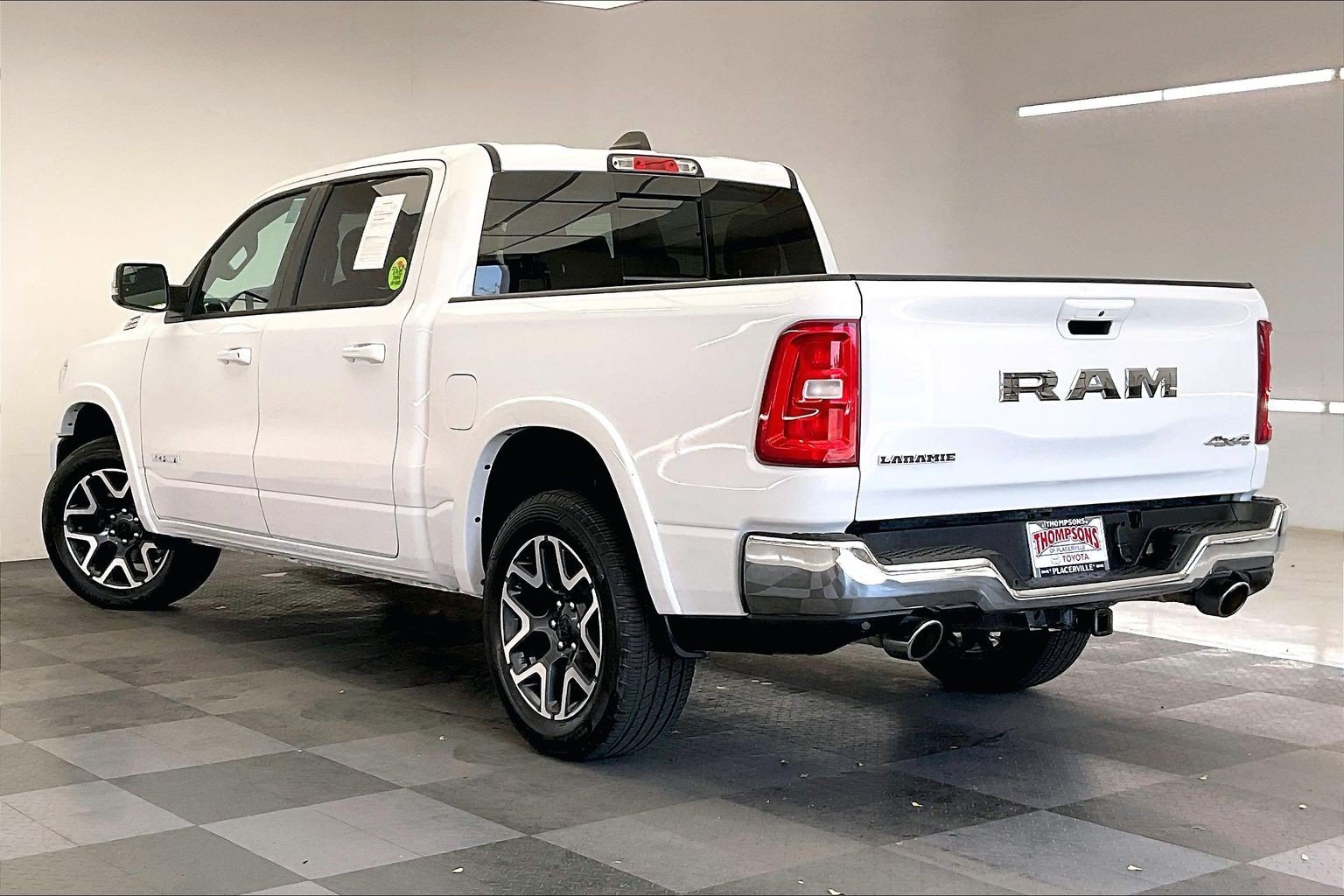 Used 2025 Bright White Clearcoat Ram Laramie image 10