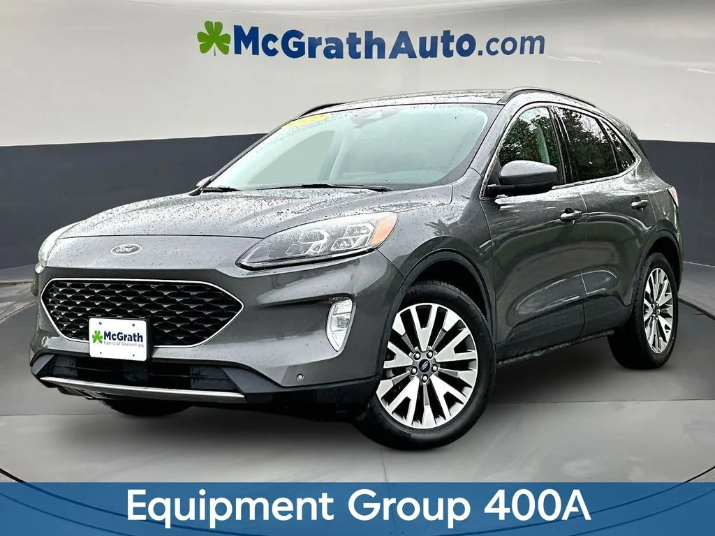 Certified Used 2022 Gray Ford Titanium image 3