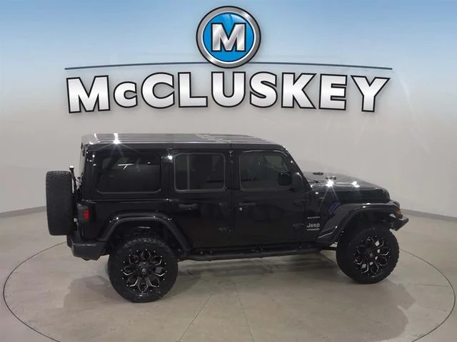 Used 2018 Black Jeep Unlimited Sahara image 20