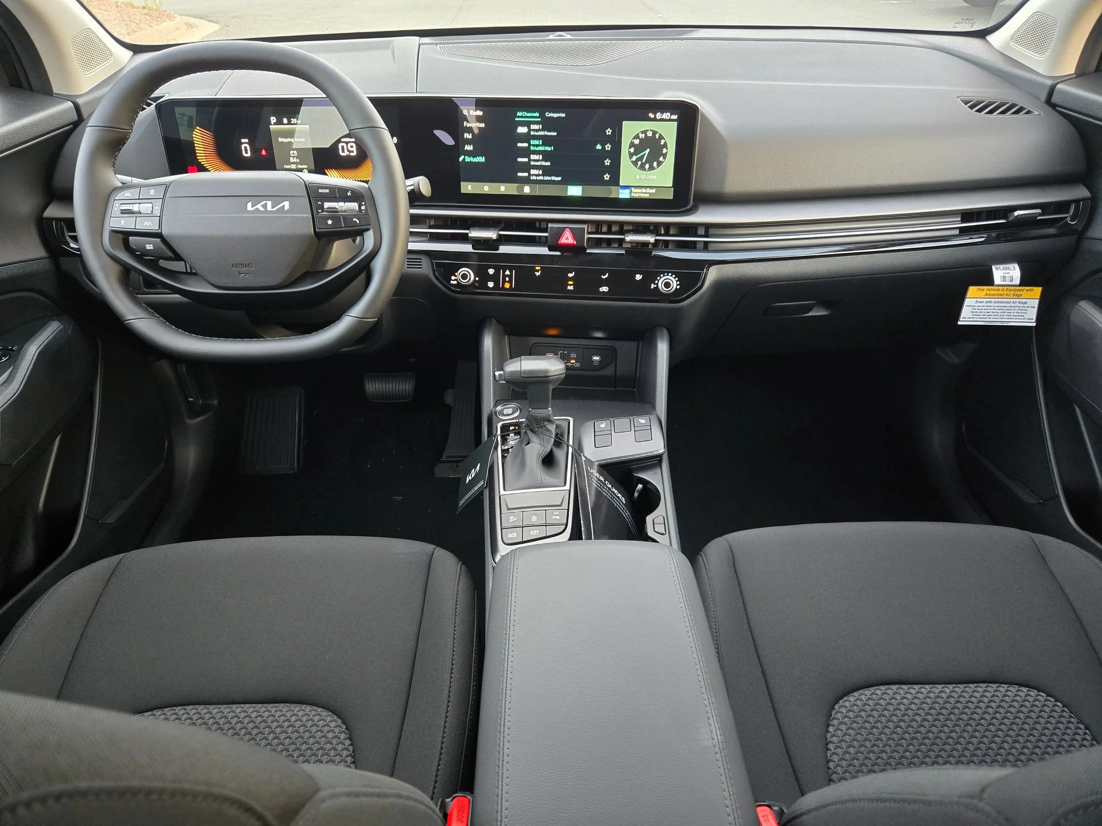 New 2026 Ebony Black Kia LX image 9