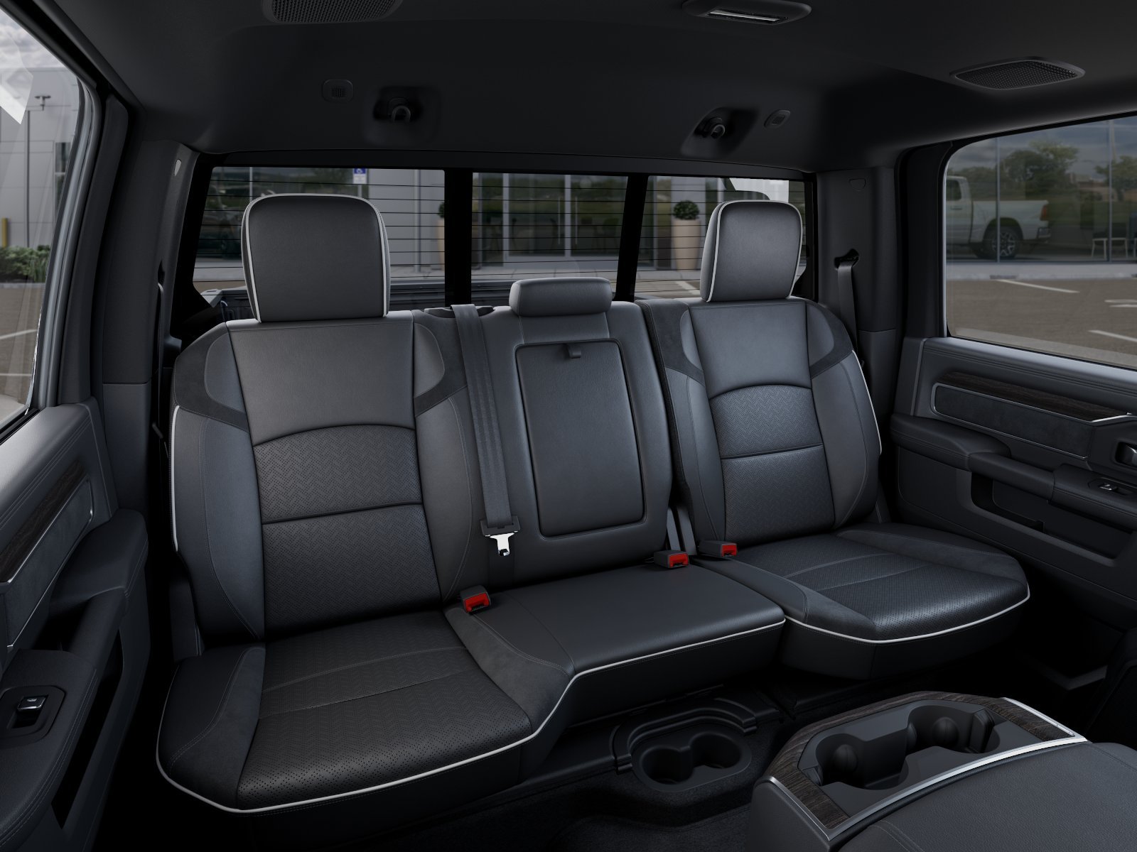 New 2026 Diamond Black Crystal Pearl-Coat Exterior Paint RAM Laramie image 15