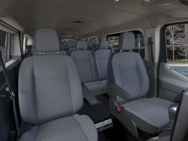 New 2026 Oxford White Ford Passenger Van XLT image 10