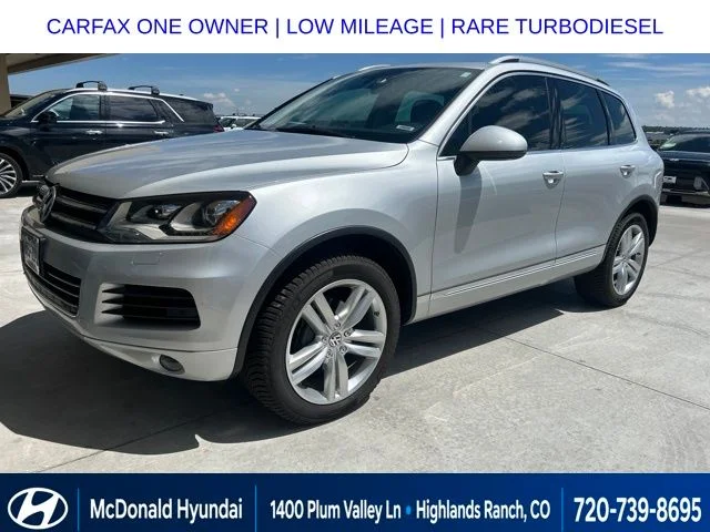 Used 2013 Silver Volkswagen V6 TDI image 1
