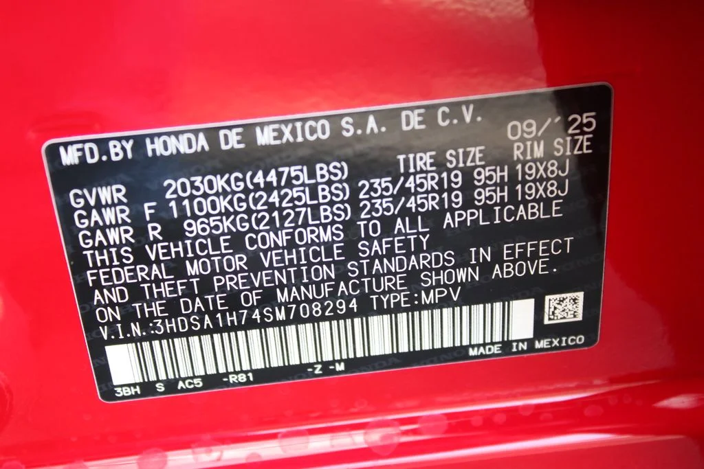 New 2025 Milano Red Acura A-Spec Advance Package image 53