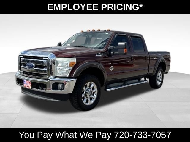 Used 2015 Bronze Fire Metallic Ford Lariat image 1