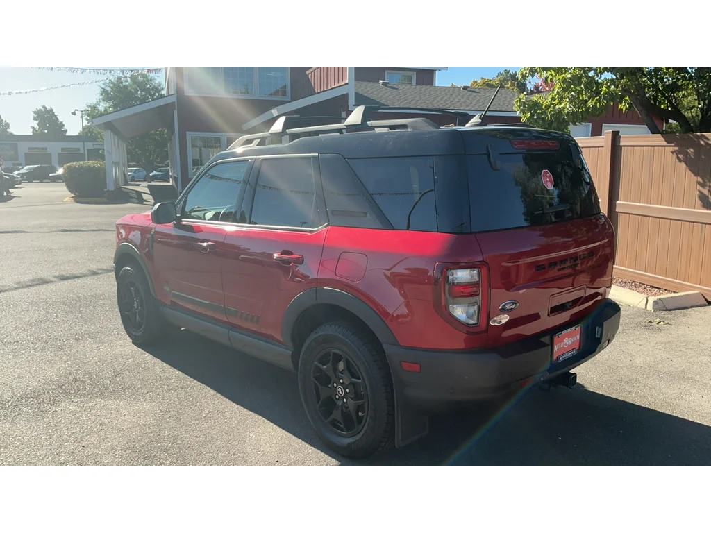Used 2021 Rapid Red Metallic Tinted Clearcoat Ford First Edition image 7