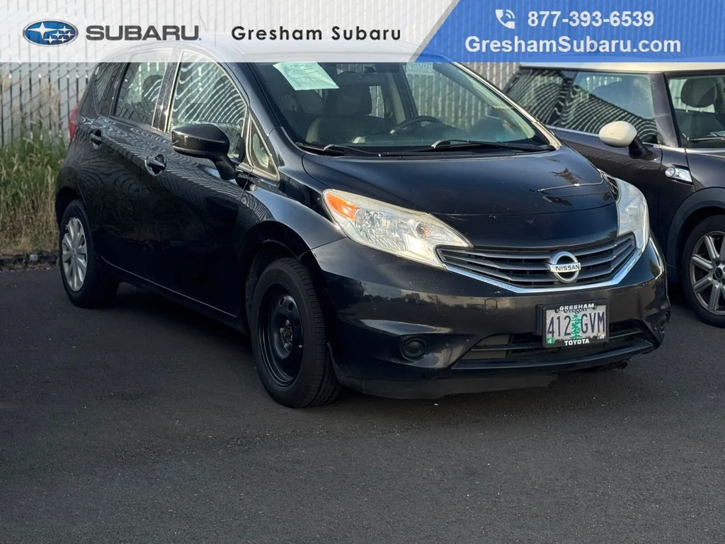 Used 2015 Super Black Nissan SV image 1