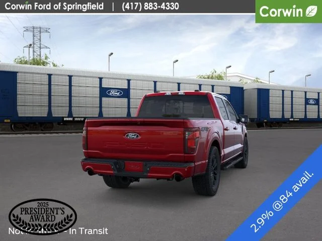 New 2026 Ruby Red Metallic Tinted Clearcoat Ford XLT image 12