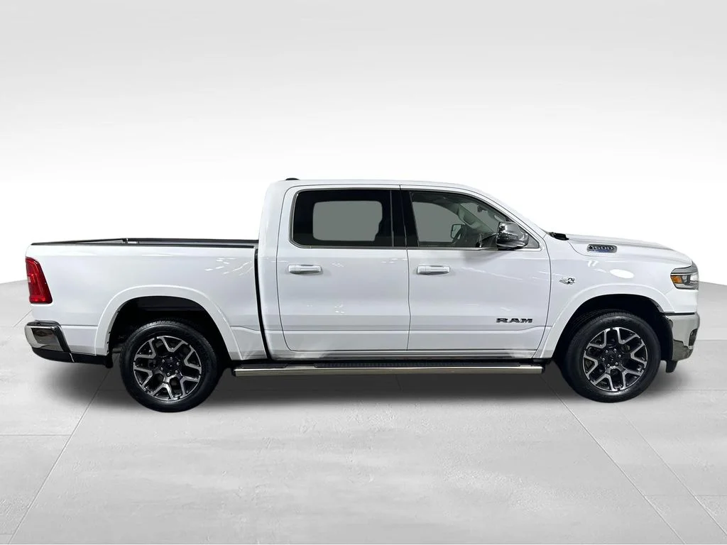 New 2026 Bright White Clear-Coat Exterior Paint RAM Laramie image 6