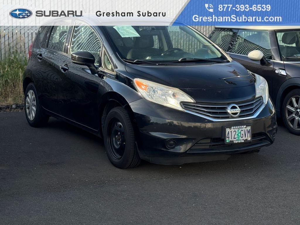 Used 2015 Super Black Nissan SV image 1