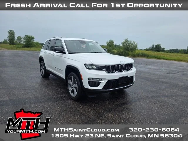 Certified Used 2023 White Jeep 4xe image 2