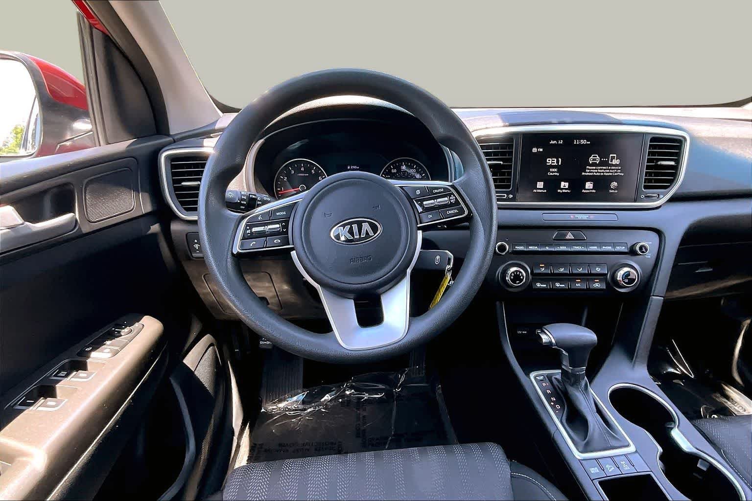 Used 2021 Hyper Red Kia LX image 6