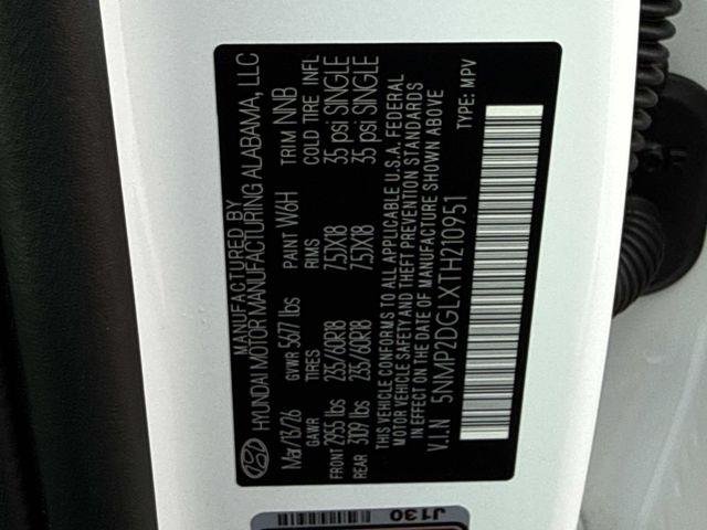 New 2026 White Hyundai SEL AWD image 30