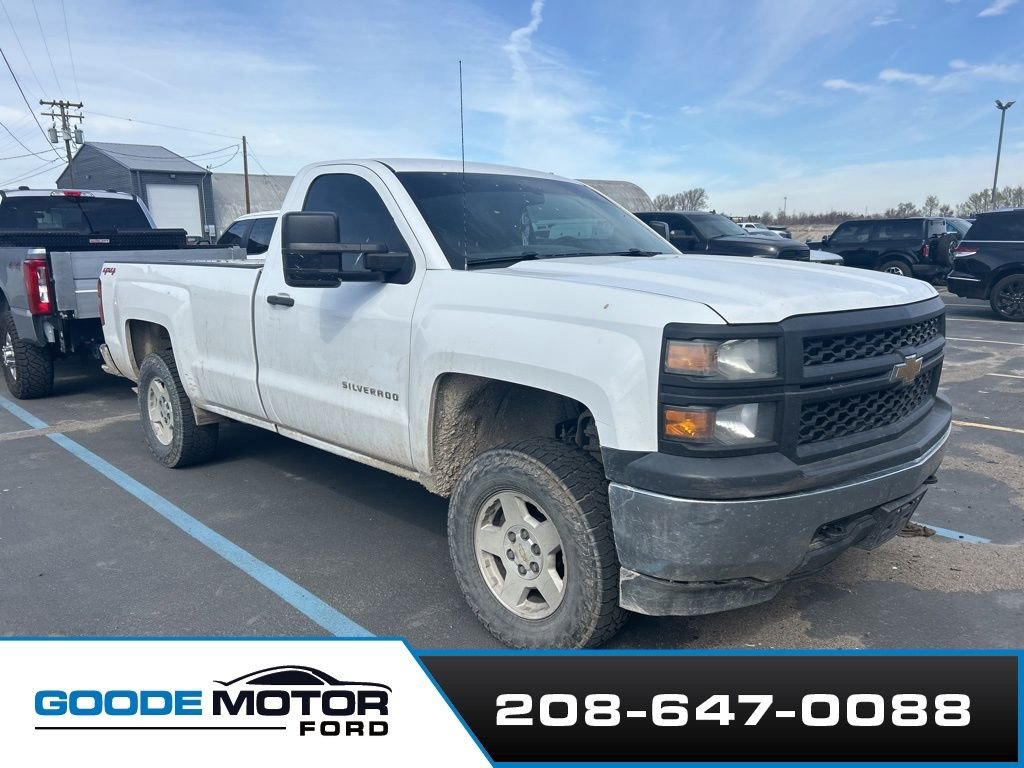 Used 2014 Chevrolet Silverado 1500 Work Truck 2WT with VIN 1GCNKPECXEZ320215 for sale in Burley, ID
