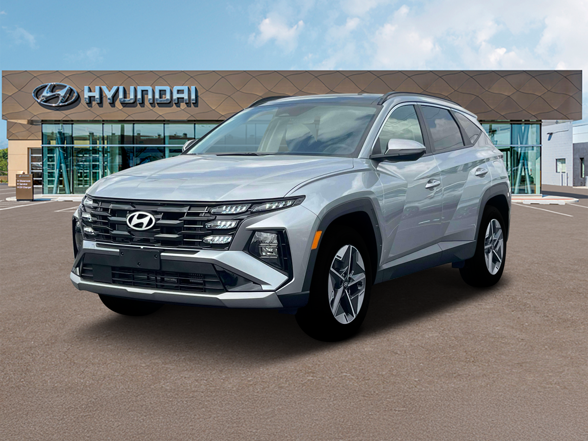 New 2025 Silver Hyundai SEL Convenience image 1