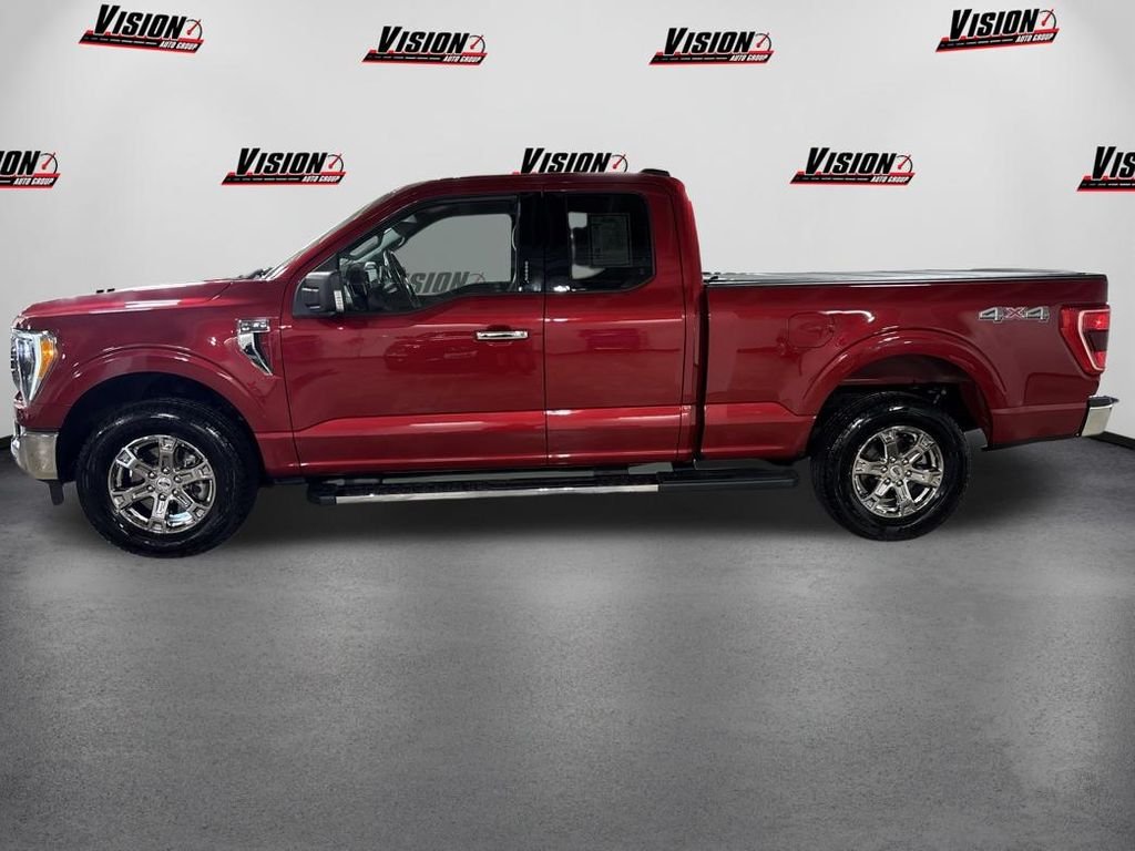 Used 2021 Red Ford XLT image 8