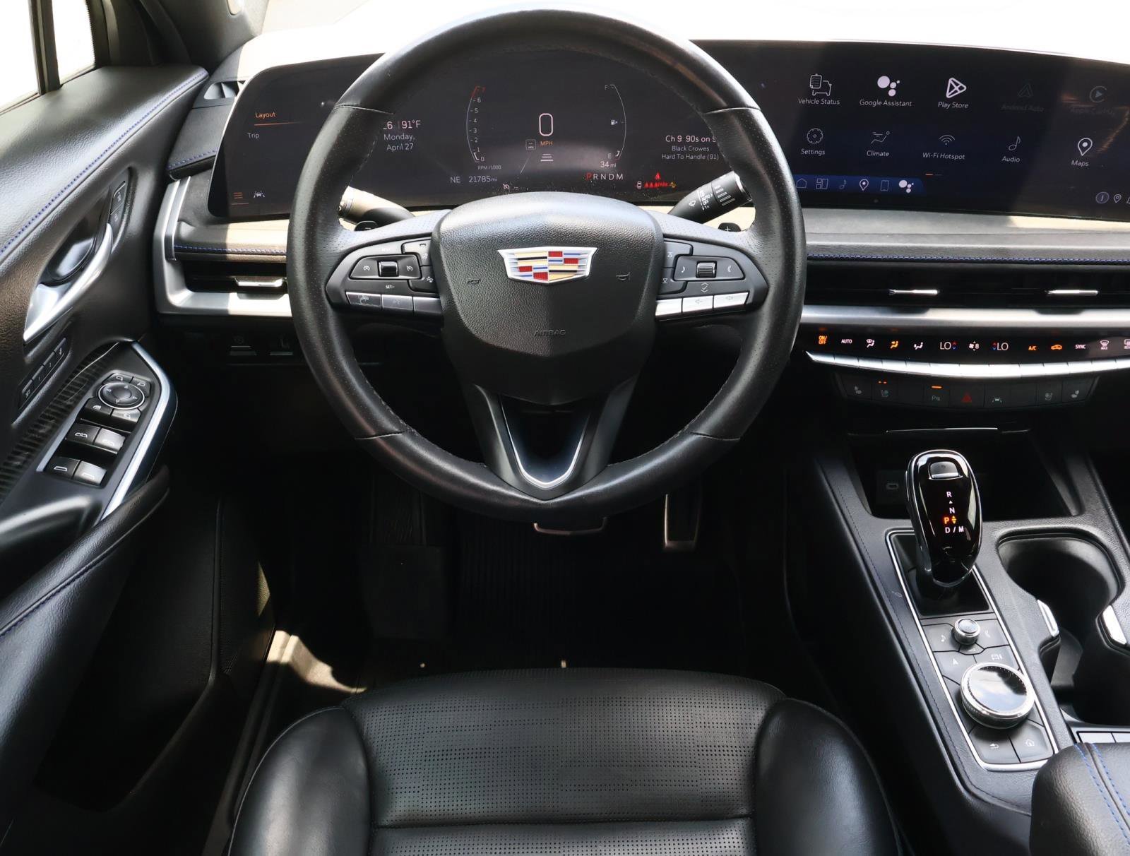 Used 2024 Crystal White Tricoat Cadillac Sport image 13