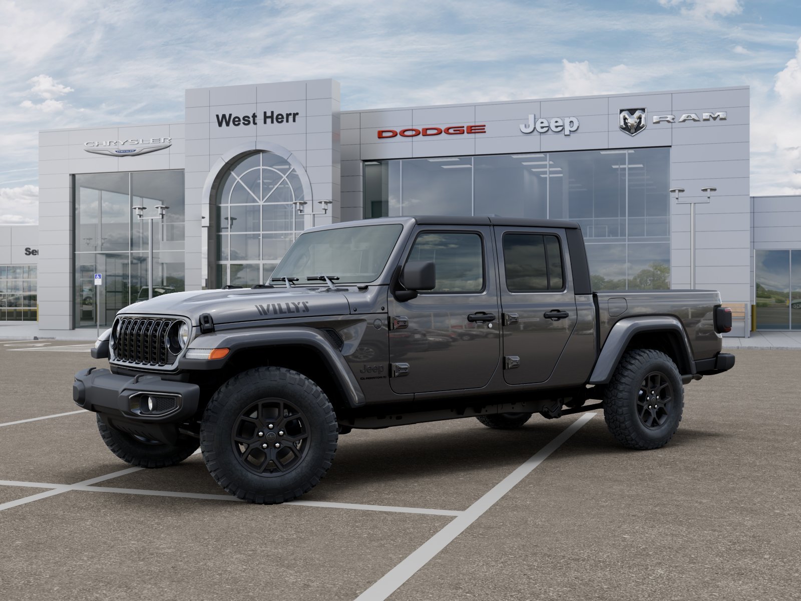 New 2026 Granite Crystal Metallic Clearcoat Jeep Willys image 2