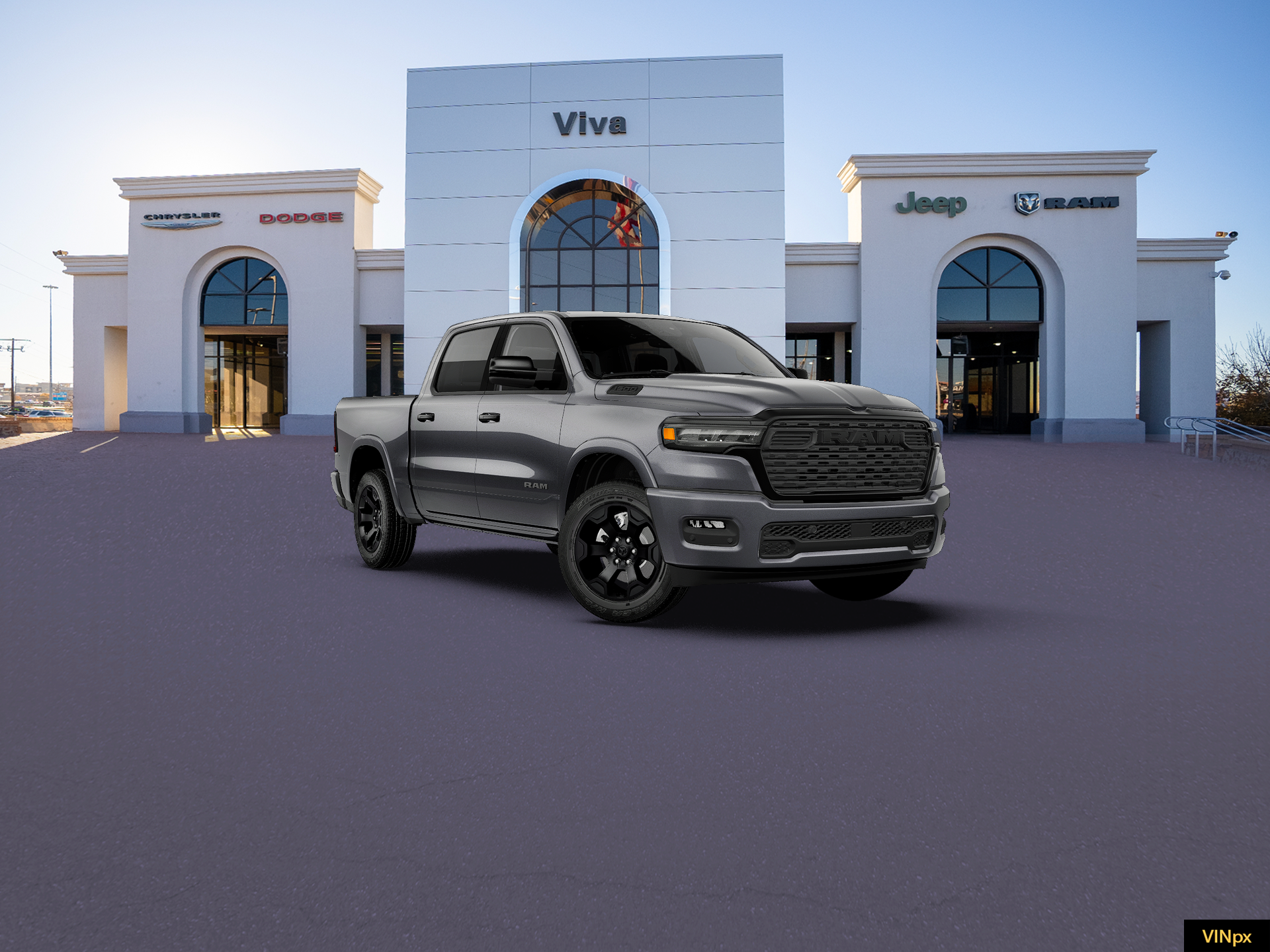 New 2027 Granite Crystal Metallic Clearcoat RAM Big Horn/Lone Star image 11