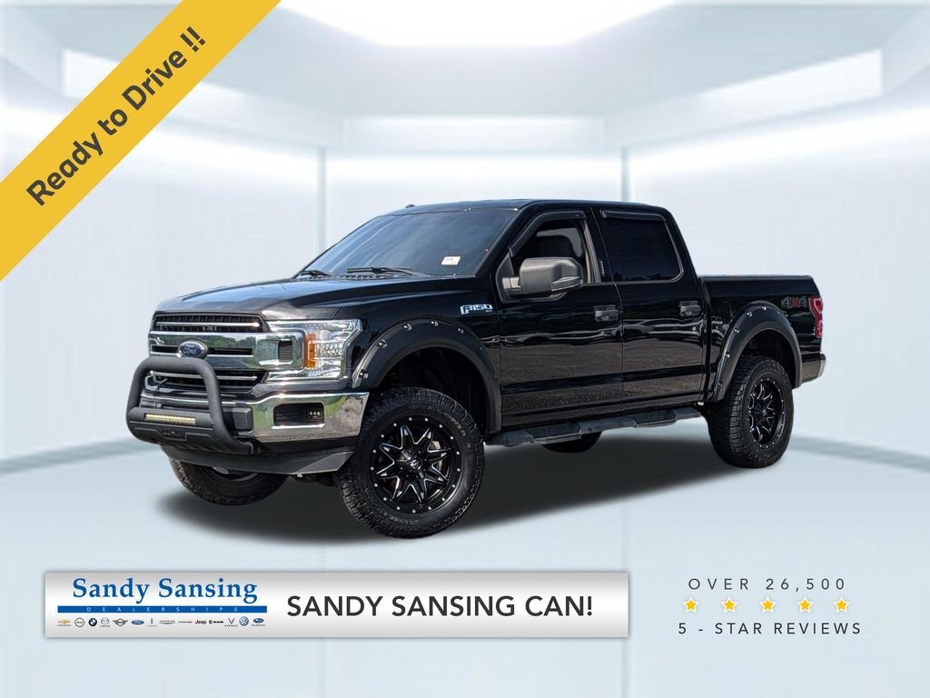 Used 2018 Black Ford XLT image 1