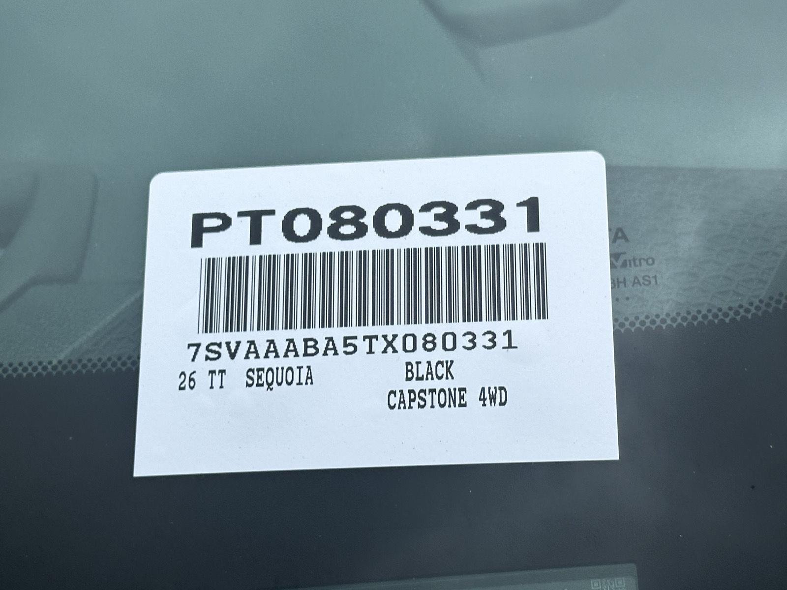 Certified Used 2026 Midnight Black Metallic Toyota Capstone image 14