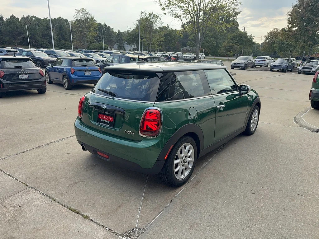 Used 2021 British Racing Green IV Metallic MINI Cooper image 4