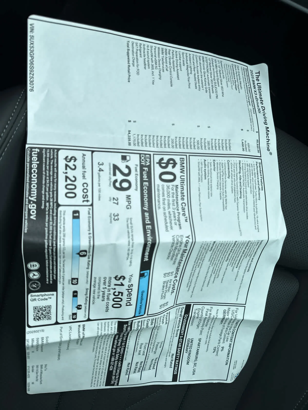 2025 BMW X3 30 - Photo 28