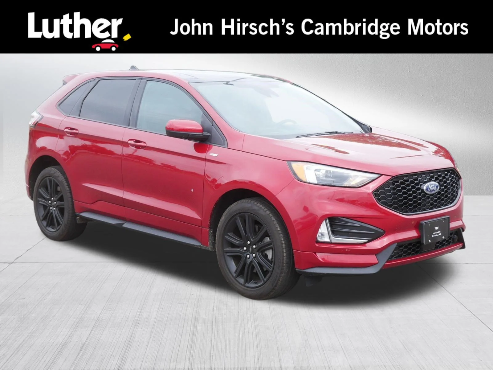 Used 2024 Rapid Red Metallic Tinted Clearcoat Ford SEL image 1