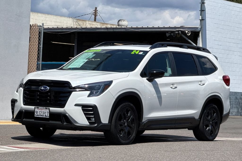 Certified Used 2024 White Subaru Onyx Edition image 12