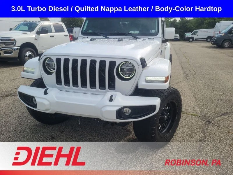 Used 2021 White Jeep Overland image 2