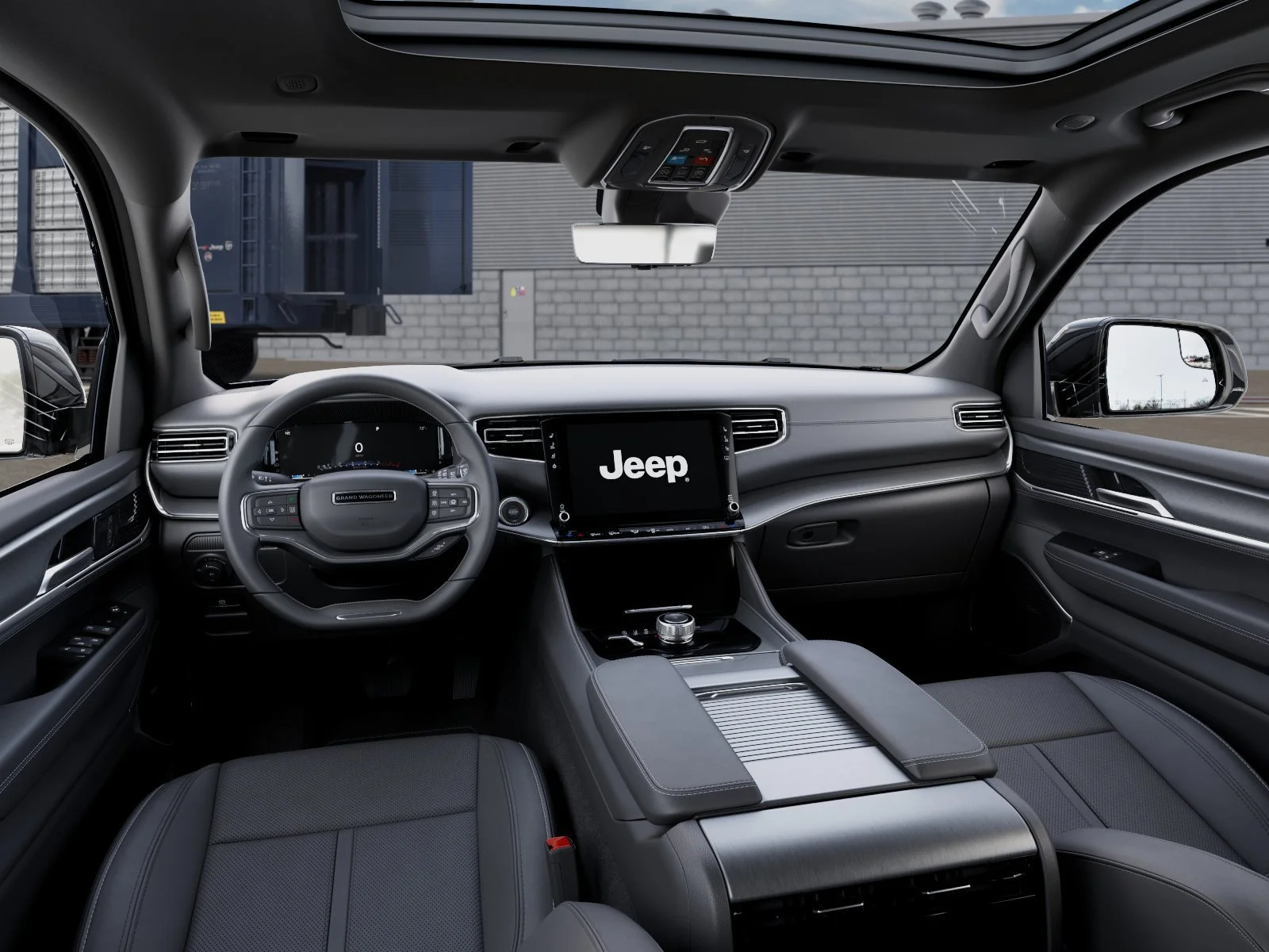 New 2026 Fathom Blue Pearl-Coat Exterior Paint (Late Availability) Jeep BASE image 14