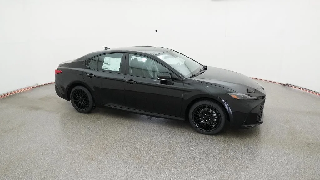 New 2026 Midnight Black Metallic Toyota LE image 3