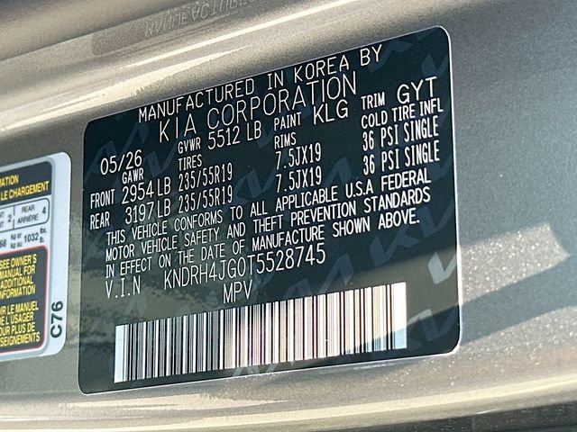 New 2026 Steel Gray Kia EX image 33