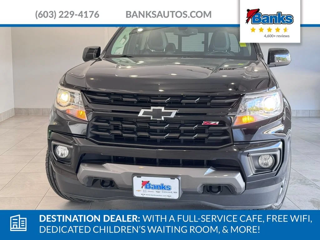 Certified Used 2021 BLACK Chevrolet 4WD Z71 image 3