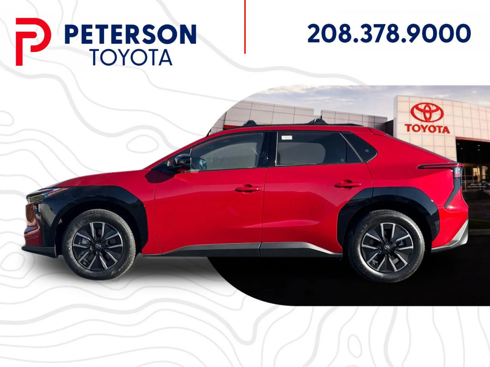 New 2026 Red Toyota XLE image 6