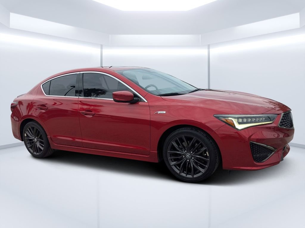 Used 2022 Red Acura Technology & A-Spec Packages image 1