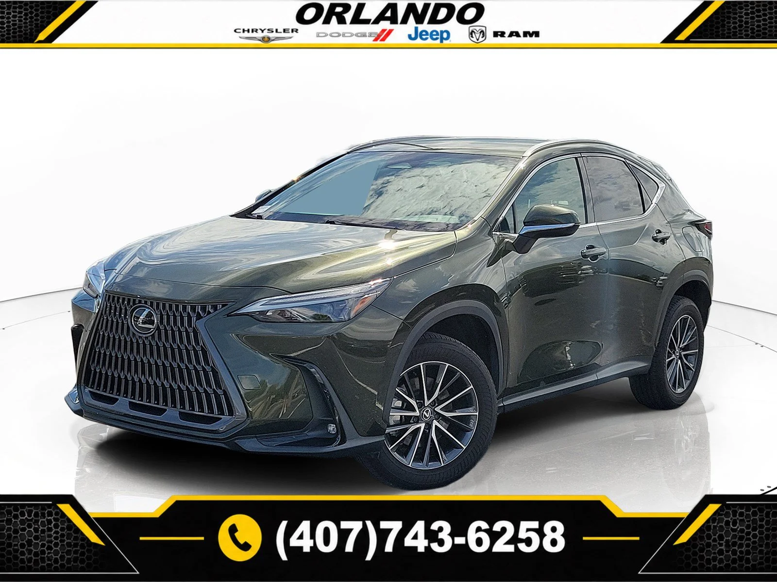 Used 2024 Green Pearl Lexus NX 250 image 1