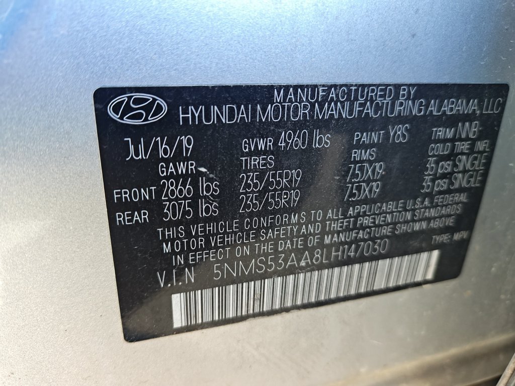 Used 2020 Silver Hyundai Limited image 26