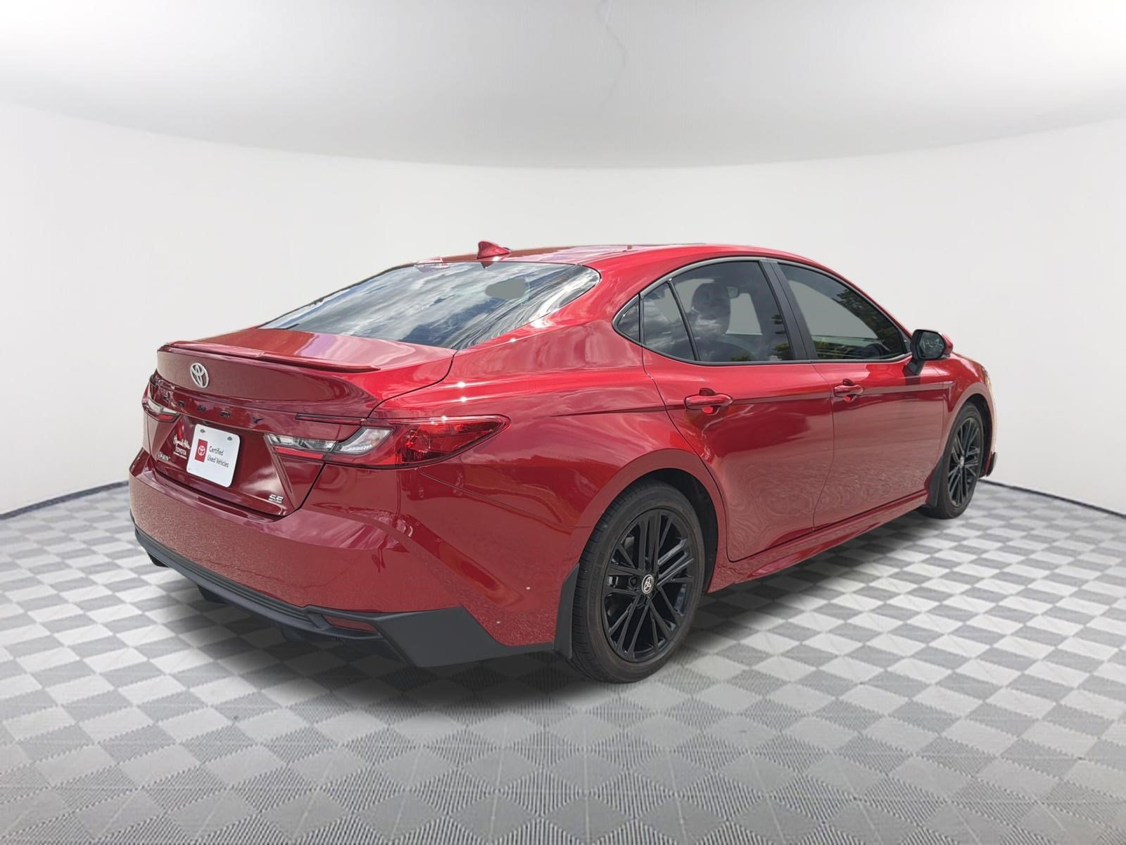 Certified Used 2025 Supersonic Red Toyota SE image 16