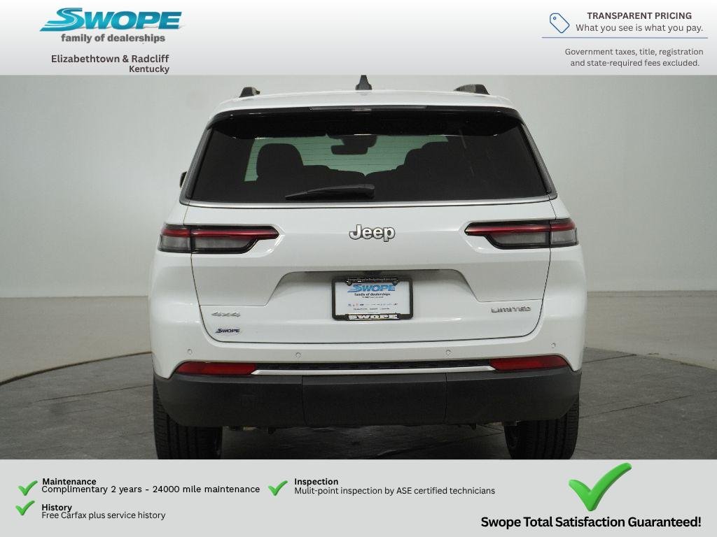 Used 2026 Bright White Clearcoat Jeep Limited image 4