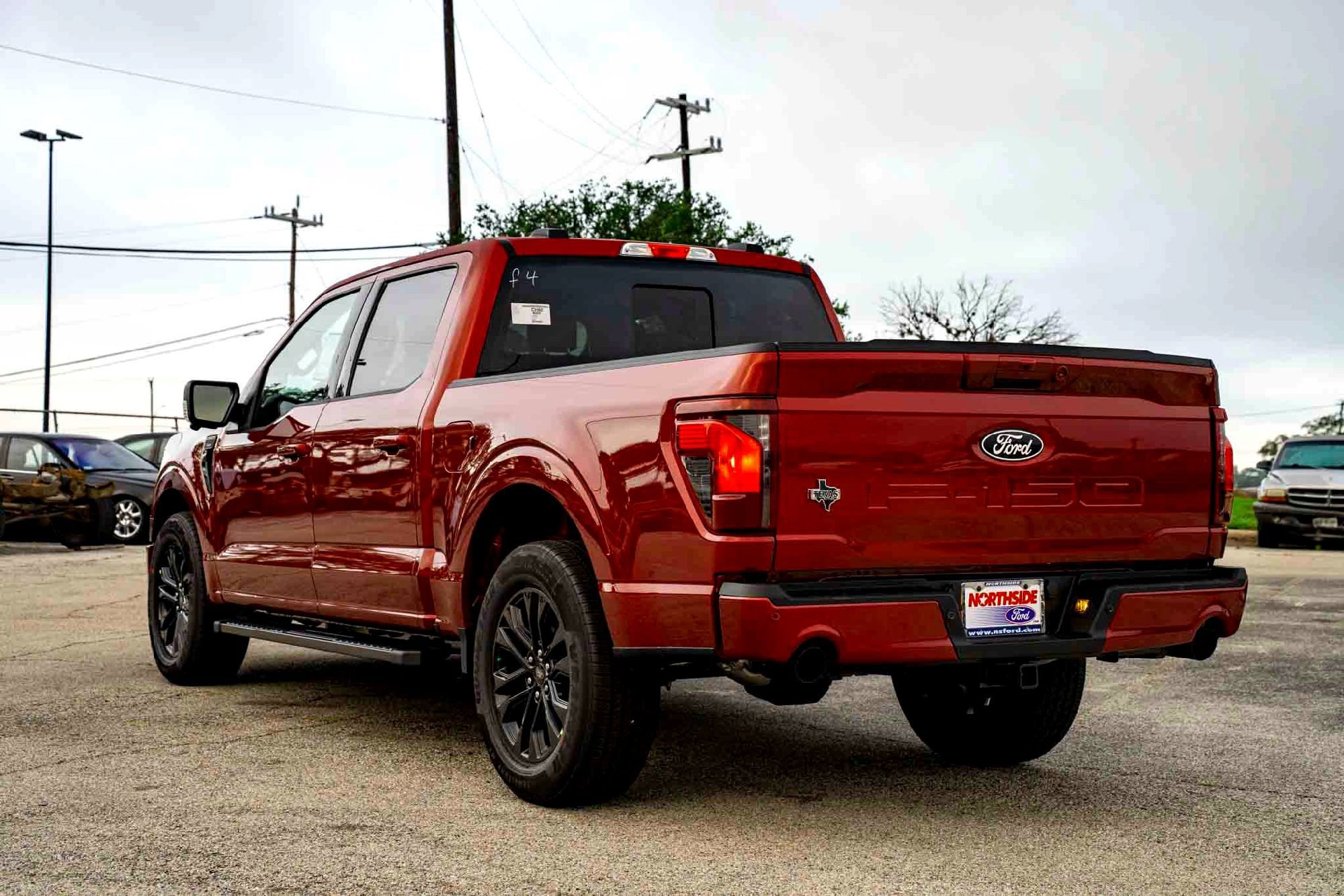 New 2026 Ruby Red Metallic Tinted Clearcoat Ford XLT image 5
