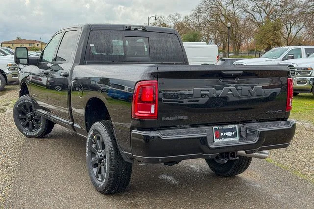 New 2026 Diamond Black Crystal Pearl-Coat Exterior Paint RAM Laramie image 12