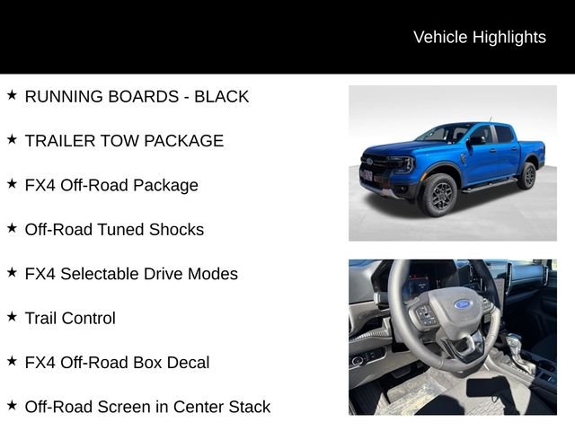 New 2025 Blue Ford XLT image 7
